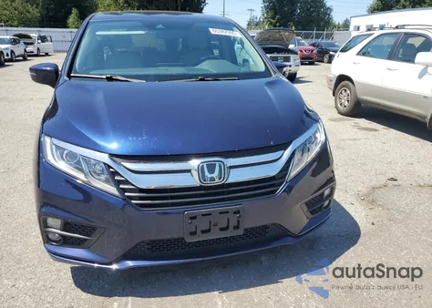 2019 Honda Odyssey Exl из США, поврежденный, VIN 5FNRL6H78KB000190